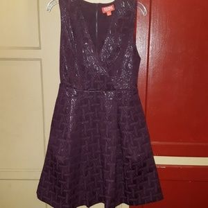 Purple dress with pockets!